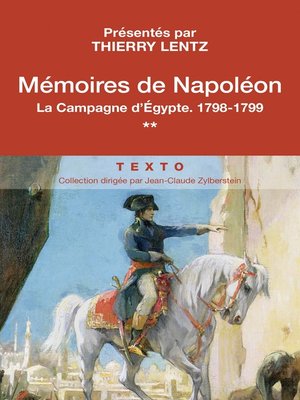 cover image of Mémoires de Napoléon Tome 2